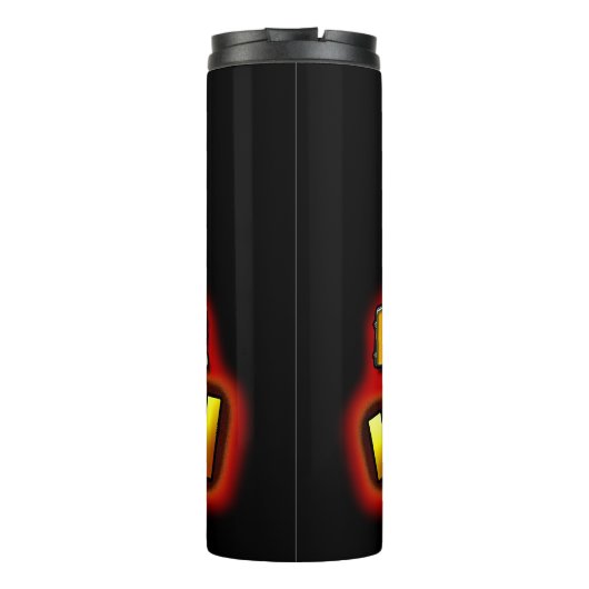 God in haar: zij overwint thermosbeker (Achterkant)