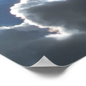 God in het Storm Poster (Hoek)