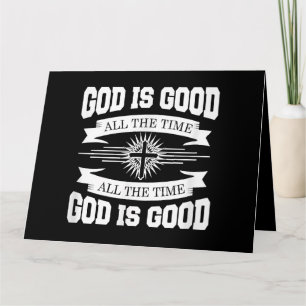 God is altijd goed, Christelijk Kaart