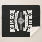 God is altijd goed, Christelijk Sherpa Deken (Voorkant (horizontaal))