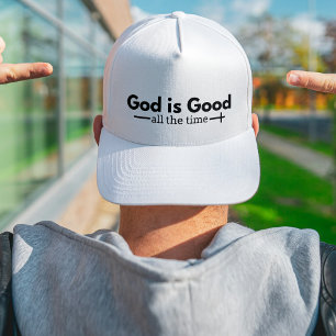 "God is altijd goed" Christelijke Trucker Hat Pet