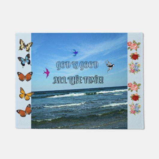 God is altijd goed deurmat (Voorkant)