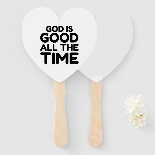 GOD IS ALTIJD GOED HANDWAAIER (Voorkant en achterkant)