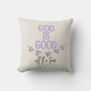 God is altijd goed kussen