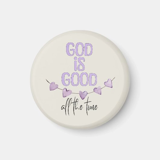 God is altijd goed magneet (Voorkant)
