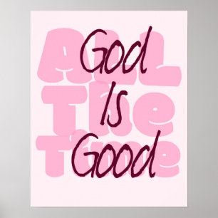 God is altijd goed poster