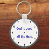 "God is altijd goed" sleutelhanger (Voorkant)