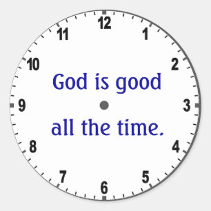 "God is altijd goed" stickers