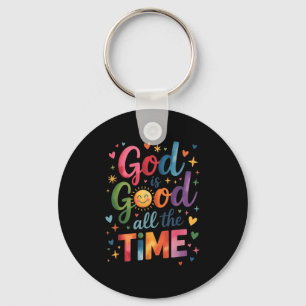 God is altijd goed voor Jezus Christus Christelijk Sleutelhanger