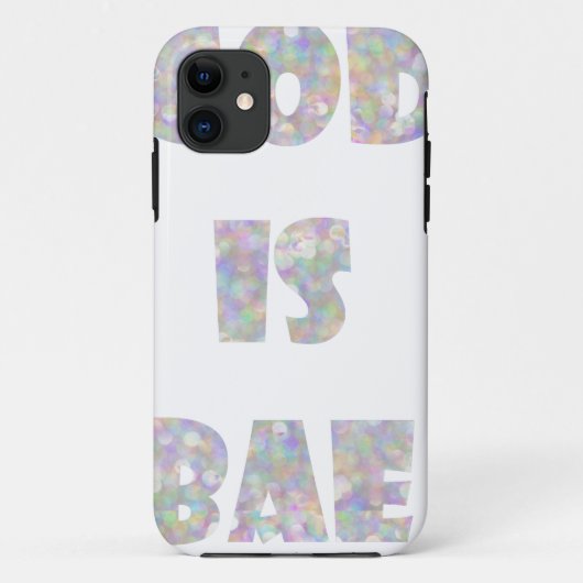 god is bae Case-Mate iPhone case (Achterkant)