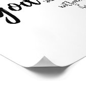 God is binnen haar dat ze niet zal Herfsten, psalm Poster (Hoek)