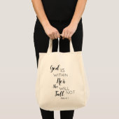 God is binnen haar dat ze niet zal Herfsten Tote Bag (Voorkant (product))