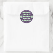 God is cadeau stickers (Tas)