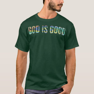 God is Christelijke TieDye T-shirt