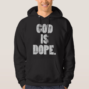 God is de Daus Jezus Christus Religieuze Christeli Hoodie
