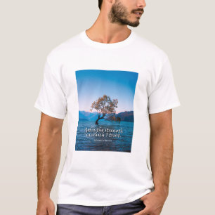 God is de kracht waarin ik vertrouw.t t-shirt