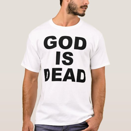 GOD IS DODE T-Shirt (Voorkant)