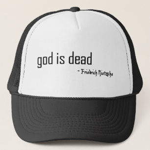 "God is dood" Trucker Pet