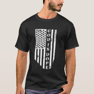 God is Dope Christelijk Grappig Citaten Christelij T-shirt