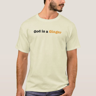 God is een gember t-shirt