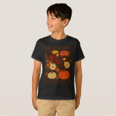 God Is Faithful In Every Season, Floral Fall Autum T-shirt (Voorkant volledig)