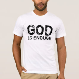 God is genoeg t-shirt