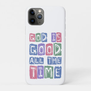 God is goed, altijd Retro geloof iPhone 11 Pro Hoesje