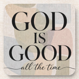GOD IS GOED Christelijk Bier Onderzetter