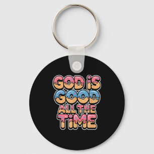 God Is Goed De Hele Tijd Christelijk Ijs Drip Sleutelhanger