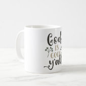 God is goed koffiemok (Voorkant links)
