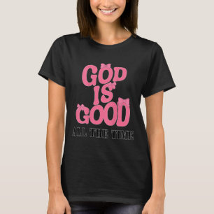 God Is Goed Nk Boog Christelijke Jezus Meisje Zus T-shirt