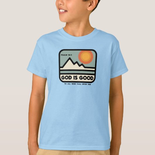 God is goed t-shirt (Voorkant)