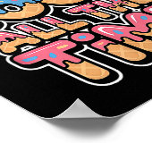 God Is Good All The Time Christian Ice Cream Drip Poster (Hoek)