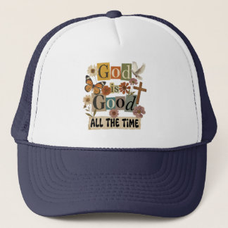 God Is Good All The Time Trucker Pet