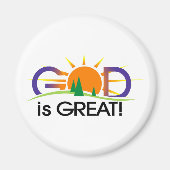God is Great Magnet (Devant)