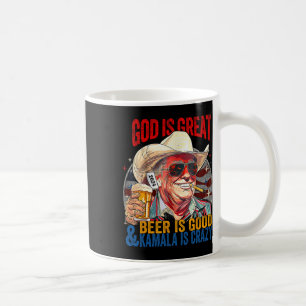 God Is Groot Bier Is Goed En Kamala Zijn Crazy Fun Koffiemok