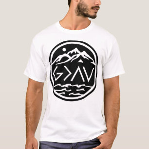 God is Groter dan de Bergen en de Valleien T-shirt