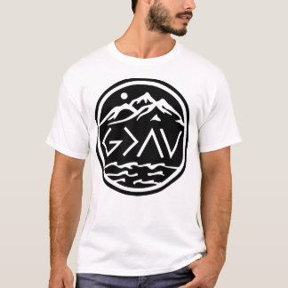 God is Groter dan de Bergen en de Valleien T-shirt