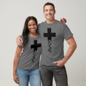 God is groter dan de hoogten en dalen t-shirt (Unisex)