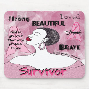 God is groter dan enig probleem dat ik heb muismat