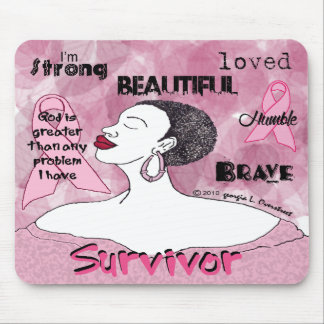 God is groter dan enig probleem dat ik heb muismat