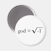 God is Imaginair Magneet (Voorkant / Achterkant)