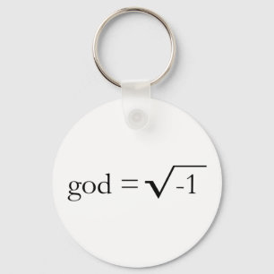 God is Imaginair Sleutelhanger
