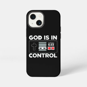 God is in control game controller iPhone 13 mini hoesje