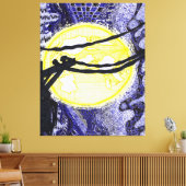 God is in de details #13 canvas afdruk (Insitu (Woonkamer))