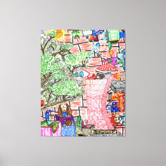 God is in de details #16 canvas afdruk