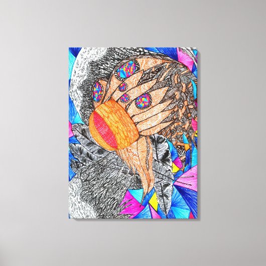 God is in de details #19 canvas afdruk (Voorkant)