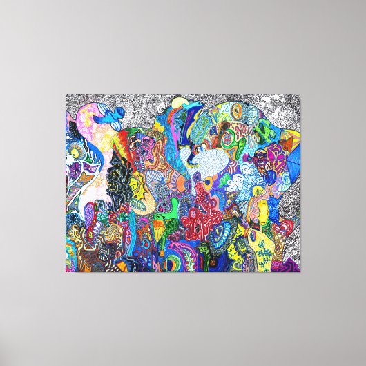 God is in de details #20 canvas afdruk (Voorkant)