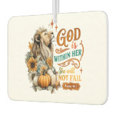 God is in haar... luchtverfrisser (Links)