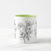 God is in haar Psalm 46:5 Bijbelvers geschenk Mok (Midden)